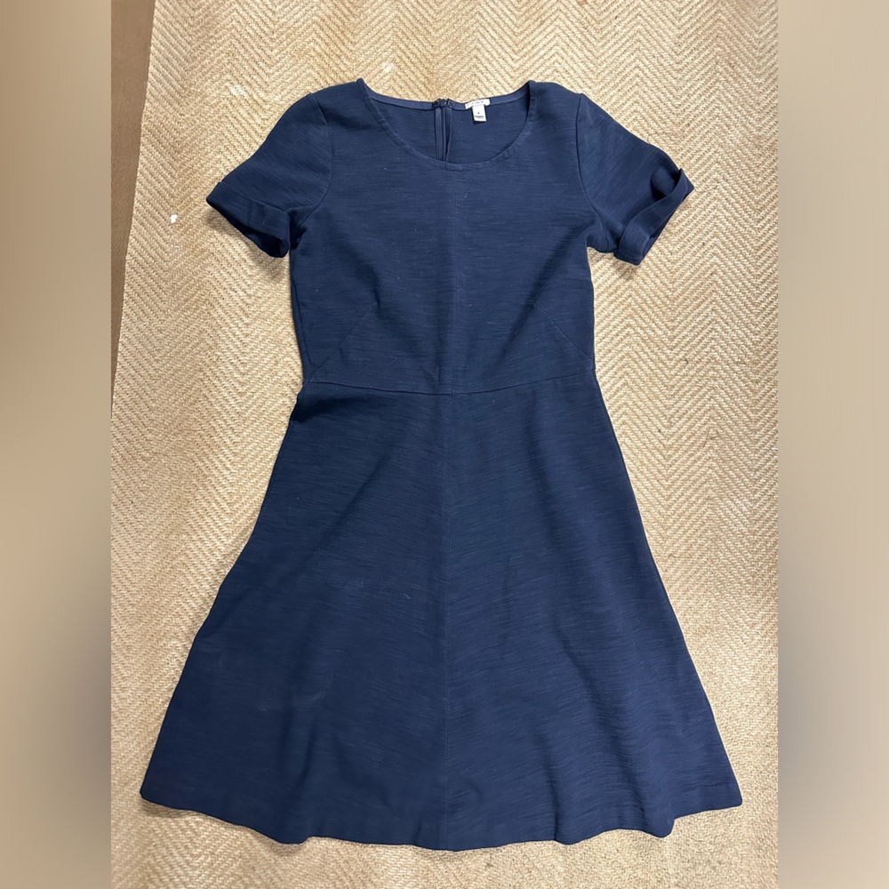 Navy Jcrew Fit and Flare